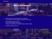 nikos-restaurant.de Webseite Vorschau