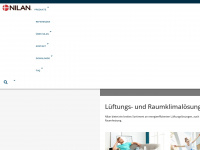 nilan.ch Webseite Vorschau
