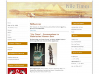 niletimes.ch Webseite Vorschau