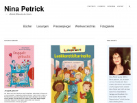 nina-petrick.de Webseite Vorschau
