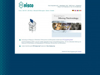 nisco-engineering.ch Webseite Vorschau