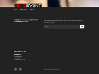 nivoevent.ch Webseite Vorschau