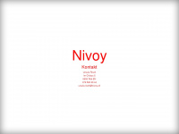 nivoy.ch Webseite Vorschau