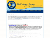 no-problem-baden.at Webseite Vorschau