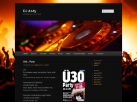dj-andy.net Webseite Vorschau