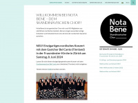 nobe.ch Webseite Vorschau
