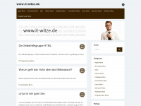it-witze.de Webseite Vorschau