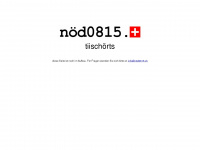noed0815.ch Webseite Vorschau