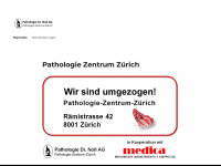 noll-pathologie.ch Webseite Vorschau