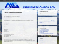 allgaeu.org Webseite Vorschau