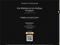 tierheim-tirschenreuth.de Webseite Vorschau