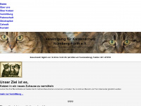 vereinigung-katzenschutz.de Webseite Vorschau
