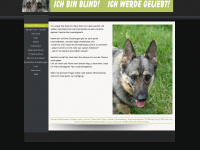 blinde-hunde.de Webseite Vorschau