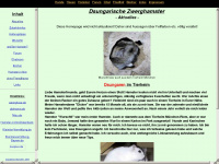 hamsterchen.de Webseite Vorschau
