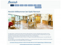 flemisch-optik.de Webseite Vorschau