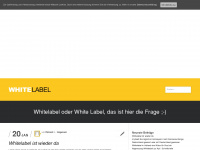 whitelabel.de Webseite Vorschau