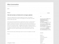 wineconversation.com Webseite Vorschau