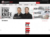 knifeart.com Webseite Vorschau