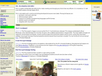 vim.org Webseite Vorschau