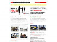 run4haiti.de Webseite Vorschau
