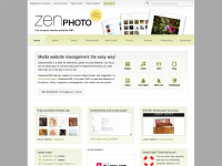 zenphoto.org Webseite Vorschau
