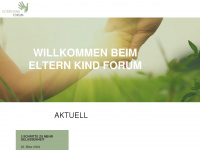 elternkindforum.li Webseite Vorschau