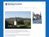muemling-grumbach.de Webseite Vorschau