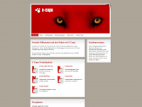e-cape.de Webseite Vorschau