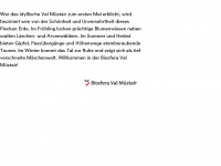 val-muestair.ch Webseite Vorschau