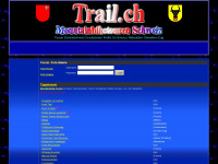 trail.ch Webseite Vorschau