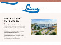 lubeca-marzipan.de Webseite Vorschau