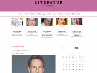 literaturinhamburg.de Webseite Vorschau