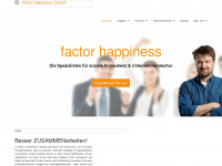factorhappiness.at Webseite Vorschau