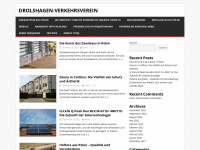drolshagen-verkehrsverein.de Webseite Vorschau
