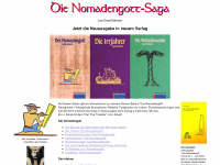 nomadengott.de Webseite Vorschau