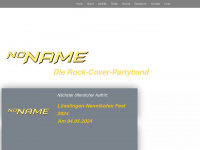 noname-rock.ch Webseite Vorschau