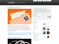 noopsta.de Webseite Vorschau