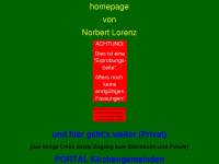 norbert-lorenz.de Webseite Vorschau