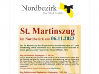 nordbezirk.de Webseite Vorschau