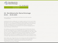norddeutsche-naturfototage.de Webseite Vorschau