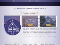 nordhaus-fewo.de Webseite Vorschau