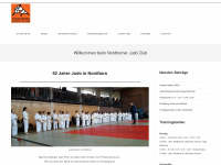 nordhorner-judo-club.de Webseite Vorschau