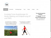 nordic-walking-international.de Webseite Vorschau