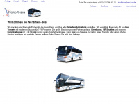 nordrhein-bus.de Webseite Vorschau