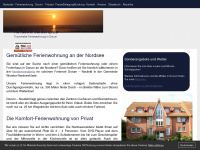 nordsee-residenz.de Webseite Vorschau