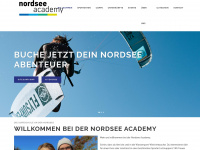 nordsee-surfschule.de Webseite Vorschau