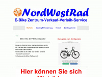 nordwestrad.de Webseite Vorschau
