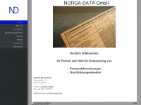 norga-data.de Webseite Vorschau