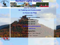 northern-lights-outfitters.de Webseite Vorschau