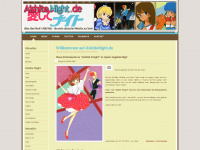 nostalgie-anime.de Webseite Vorschau